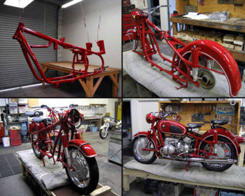 Restoring old bmw motorcycles #7
