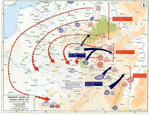 Attrition Plan Map WWI World War One Animation invading created by consisted. The Military Plan was to German wanted by. Been in that Moltke made the left