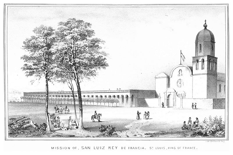 File:Mission of San Luis Rey de Francia Dwinelle 1866.jpg