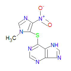 Azathioprine structure.jpg