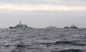 HMCS Summerside, USCGC Willow, HDMS Hvidbjoernen during Operation Nanook 2011.jpg
