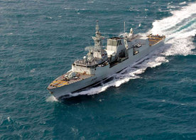File:HMCS Charlottetown on NATO patrol.jpg