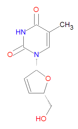 File:Stavudine structure.jpg