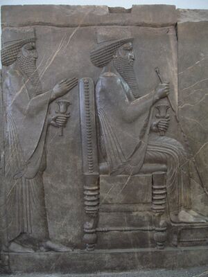 Darius holds court - Persepolis.jpg