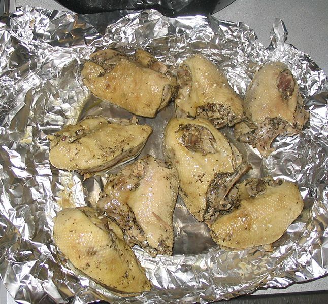File:Cooked Confit Duck Breasts.jpg