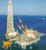 An offshore drilling platform