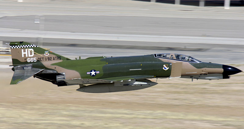 File:F-4 Phantom II in level flight.jpg