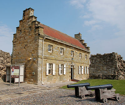 The eighteenth-century Master Gunner's House now houses a museum and café.