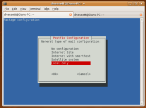 Ubuntu screenshot Postfix Local Only.png