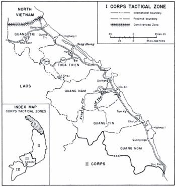 I Corps tactical zone - encyclopedia article - Citizendium