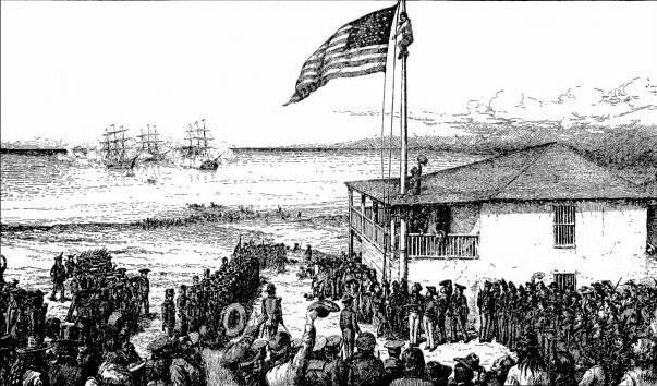File:Raising the Flag of United States at Monterey - July 7, 1846.jpg