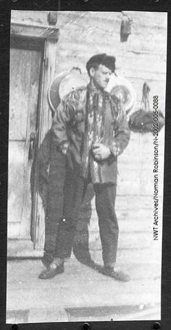 Purser. Norman Robinson when he was purser on the S.S. Mackenzie River -N-2002-005-0088 141.jpg