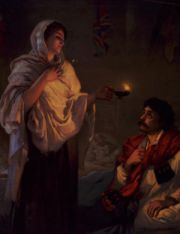 Florence Nightingale at Scutari, 1854.jpg