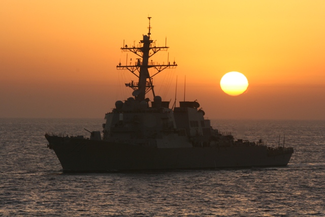 File:USS O'Kane (DDG-77) sunset.jpg