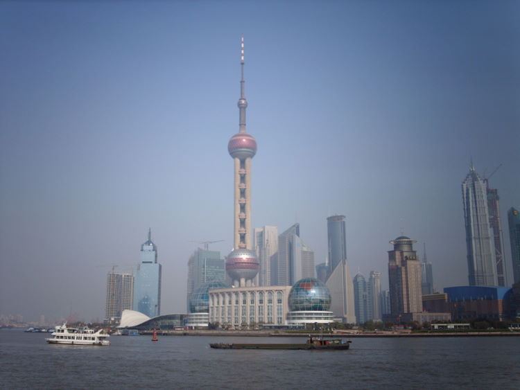 File:Pudong, Shanghai, China form the Bund.JPG