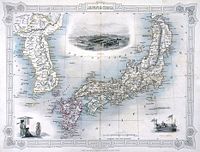 "Sea of Japan" in a mid 19th-century British map.