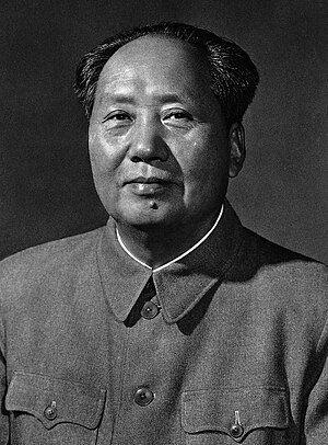 Image ofvMao Zedong in 1959, first communist leader of China