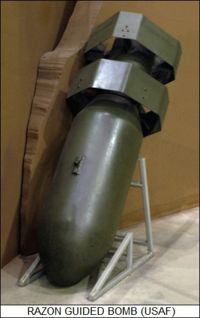 WWII RAZON guided bomb