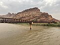 A bridge over the Colorado River in Moab, Utah.