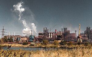 Azovstal iron and steel factory, Mariupol, Ukraine 1.jpg
