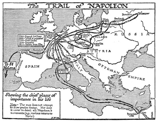 The Trail of Napoleon - J.F. Horrabin - Map.jpg