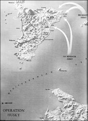 Operation Husky: Invasion of Sicily, 1943.