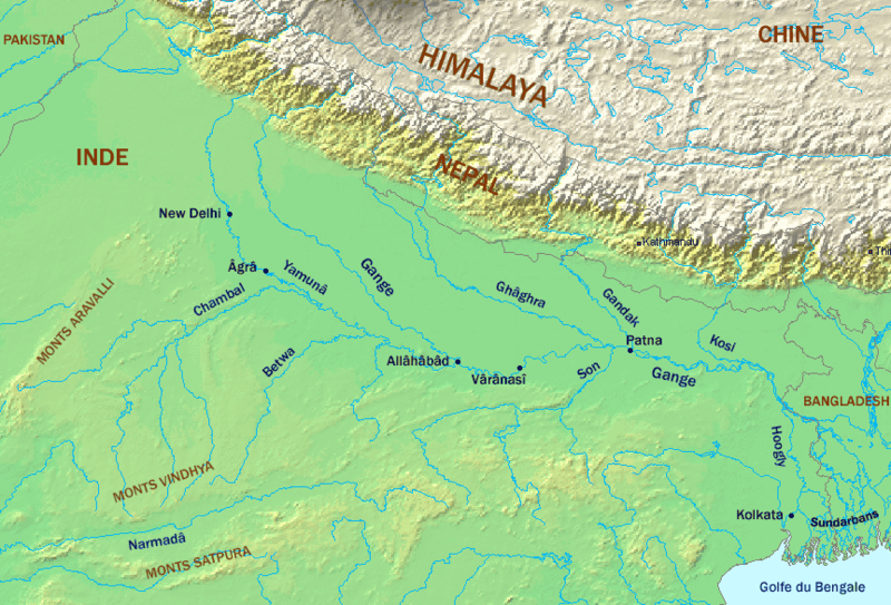 File:River Ganga and tributaries.png