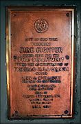 Fire Fighter's Builder's Plate
