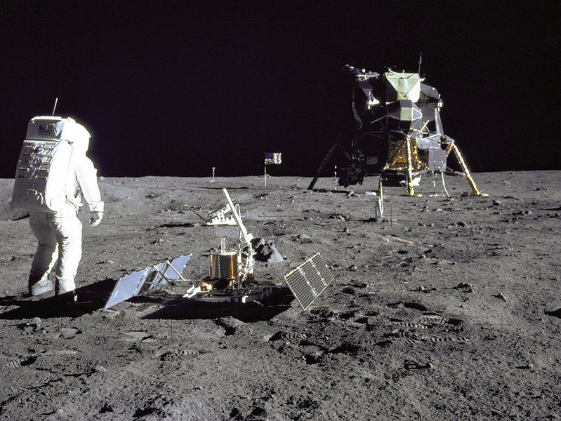 File:Aldrin and Apollo11 Lunar Module.jpg