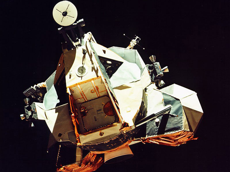 File:Apollo 17 Lunar Module ascent stage.jpg