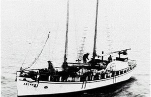 Aklavik, a Hudson's Bay Company cargo vessel, that may have made an unofficial transit of the Northwest Passage.jpg