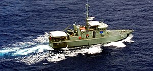 The FSS Independence, a patrol boat from the Federated States of Micronesia 090625-G-0314D-001.jpg