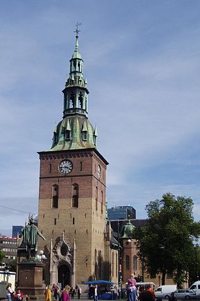The Oslo Cathedral.