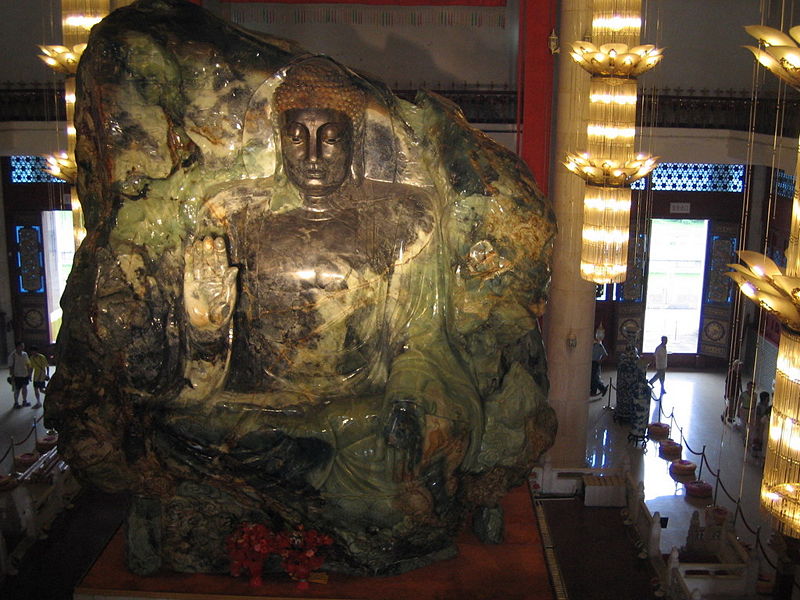 File:Jade Buddha Statue in Anshan - China.jpg