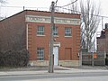 The Toronto Hydro-electric building, 281 Cherry Street, will be preserved when Villiers Island is developed.