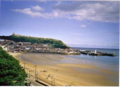 Scarborough's South Bay on a summer's day.