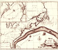 Ben Franklin's Gulf Stream map