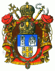 Alexander Liptak—Coat of arms of the Serbian Patriarch—2011.png